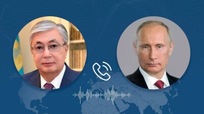 Президенты Казахстана и России поговорили по телефону