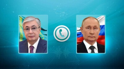 Президенты Казахстана и Роccии поговорили по телефону