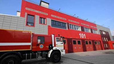 В Алматы открыли новое пожарное депо