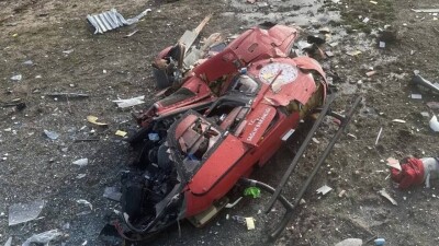 В Турции медицинский вертолёт врезался в больницу, есть жертвы