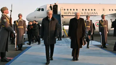 Президент Италии прилетел в Казахстан