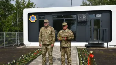 Первую в стране модульную спасательную станцию открыли в Петропавловске