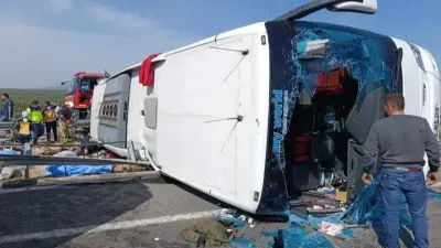 11 человек погибли в ДТП с туристическим автобусом в Турции