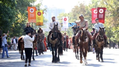Делегацию из Алматы проводили на Всемирные игры кочевников