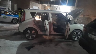 Полиция Алматы прокомментировала поджог автомобиля журналиста Динары Егеубаевой
