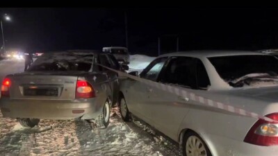 ДТП с тремя машинами в Уральске: один человек погиб