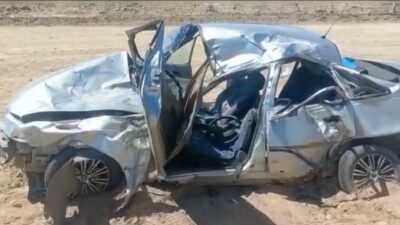 В Туркестанской области три человека погибли в ДТП на трассе