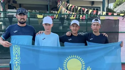 Сборная Казахстана по теннису во второй раз в истории пробилась на чемпионат мира среди игроков до 14 лет
