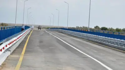 Разрушенный паводком мост восстановили через два года в Актюбинской области
