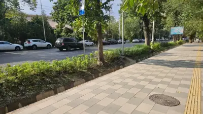 Зелёные буферные зоны появятся на восьми улицах Алматы