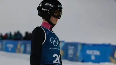 Казахстанец Илья Мизерных вошёл в восьмёрку лучших летающих лыжников на Олимпиаде