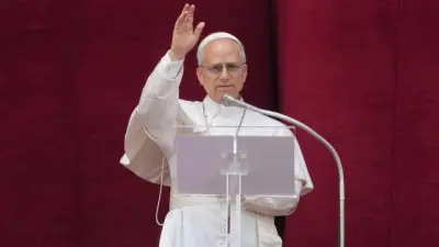 Папа Римский Лев XIV в своей первой воскресной проповеди призвал к урегулированию конфликтов в Украине и на Ближнем Востоке