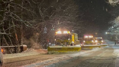 12 сантиметров снега выпало в Алматы за день