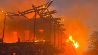 Двухэтажный жилой дом горел в Балхаше