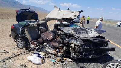 Три человека погибли в ДТП на трассе в Жетысуской области