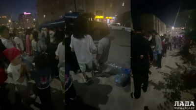 Жители Актау до ночи стояли в очереди за водой