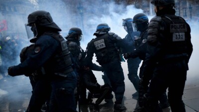 В бельгийском Льеже после акции против полицейского насилия госпитализировали девять человек