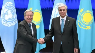 Президент Казахстана провёл переговоры с генсеком ООН Антониу Гутерришем