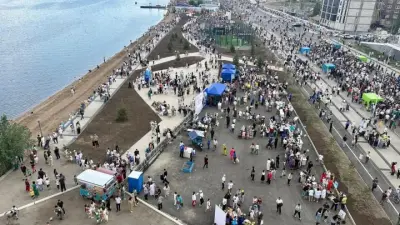 В Кокшетау открыли набережную озера Копа