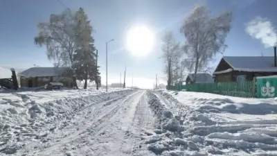 До минус 56 градусов опустилась температура в селе ВКО, и это не рекорд