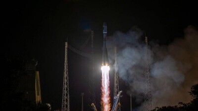 Ракета-носитель "Союз-СТ-Б" с разгонным блоком "Фрегат" стартовала с космодрома "Куру" в Гвиане