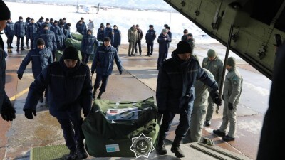 Казахстан отправил гуманитарную помощь в Сирию