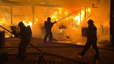 Столярный цех горел в Таразе