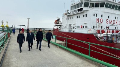 Глава КМГ ознакомился в Баку с работой терминалов BP Sangachal и Azertrans