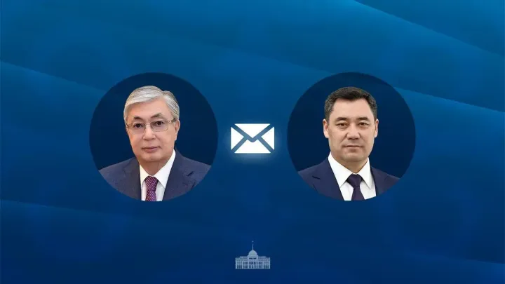 Токаев поздравил президента Кыргызстана с Днём независимости