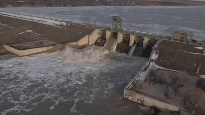 На 80% освободили Актюбинское  водохранилище для приёма паводковых вод весной
