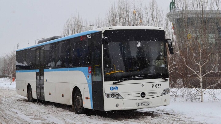 В Аcтане пригородный маршрут изменил схему движения
