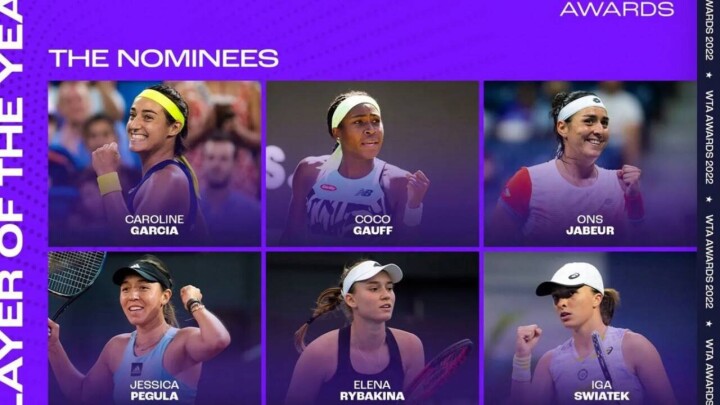 Елена Рыбакина претендует на награду WTA "Игрок года"