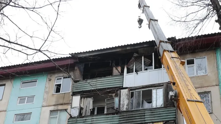 ЧС объектового характера объявили в Таразе после пожара в жилом доме накануне Нового года