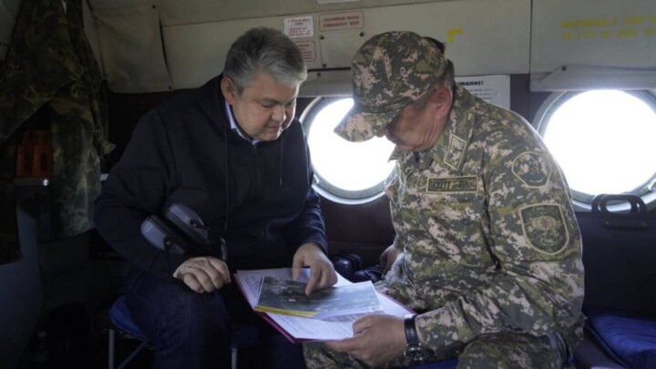 Новый аким ВКО вылетел к месту лесного пожара в Западно-Алтайском заповеднике
