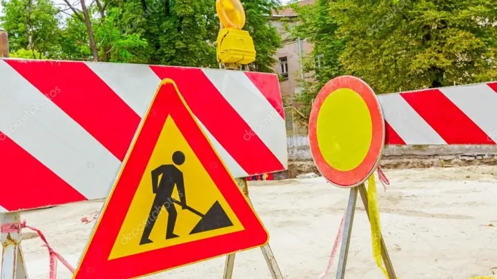 Перекрёсток в Астане частично перекрыли на два дня