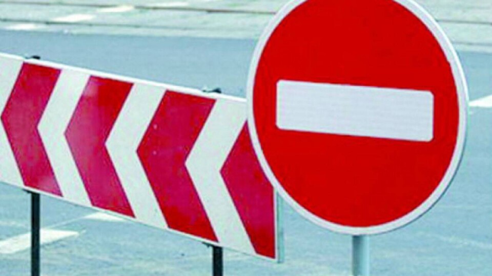 В Астане участок проспекта Туран перекрыли на время ремонта