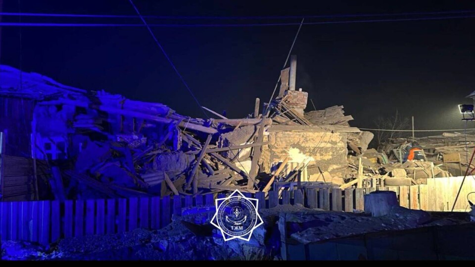 В Караганде жилой дом обрушился после разрыва котла отопления