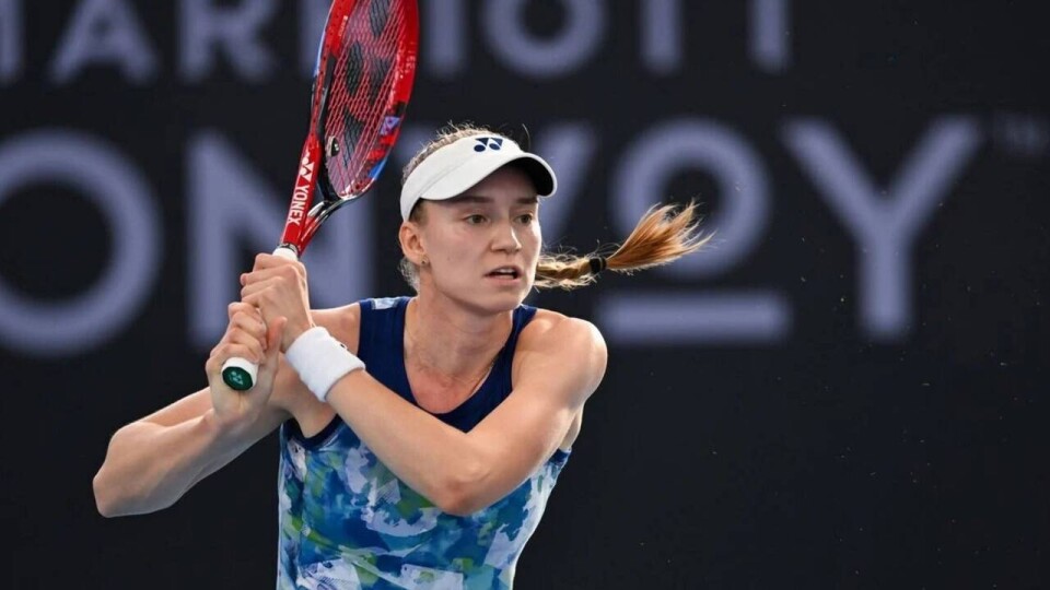 Елена Рыбакина вышла в финал турнира WTA 500 в Брисбене