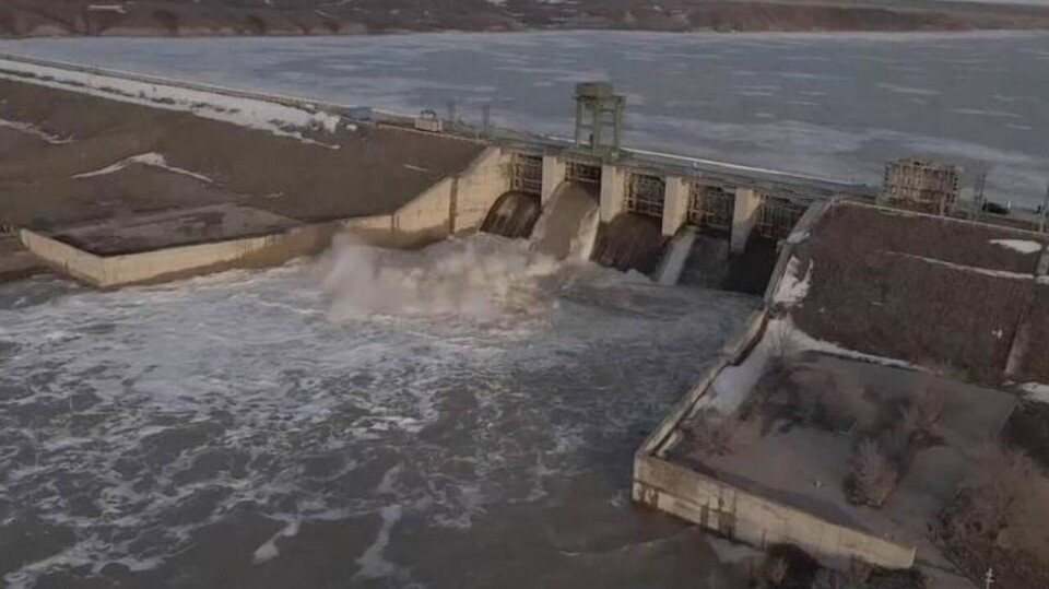 На 80% освободили Актюбинское  водохранилище для приёма паводковых вод весной