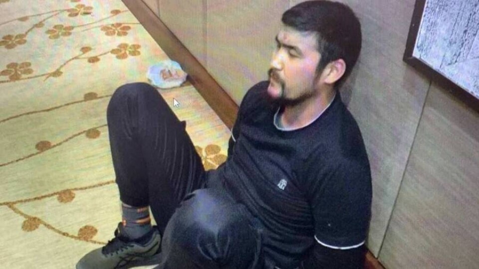 Появилось видео задержания Дикого Армана во время массовых беспорядков в начале января