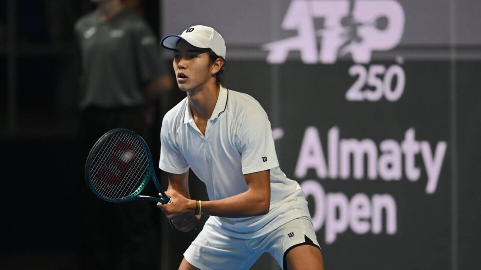 Амир Омарханов в борьбе уступил в матче на ATP 250 Almaty Open