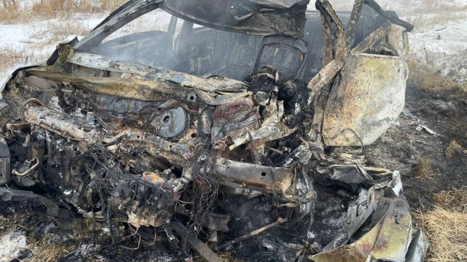 В Костанайской области после ДТП загорелись автомобили, два человека погибли