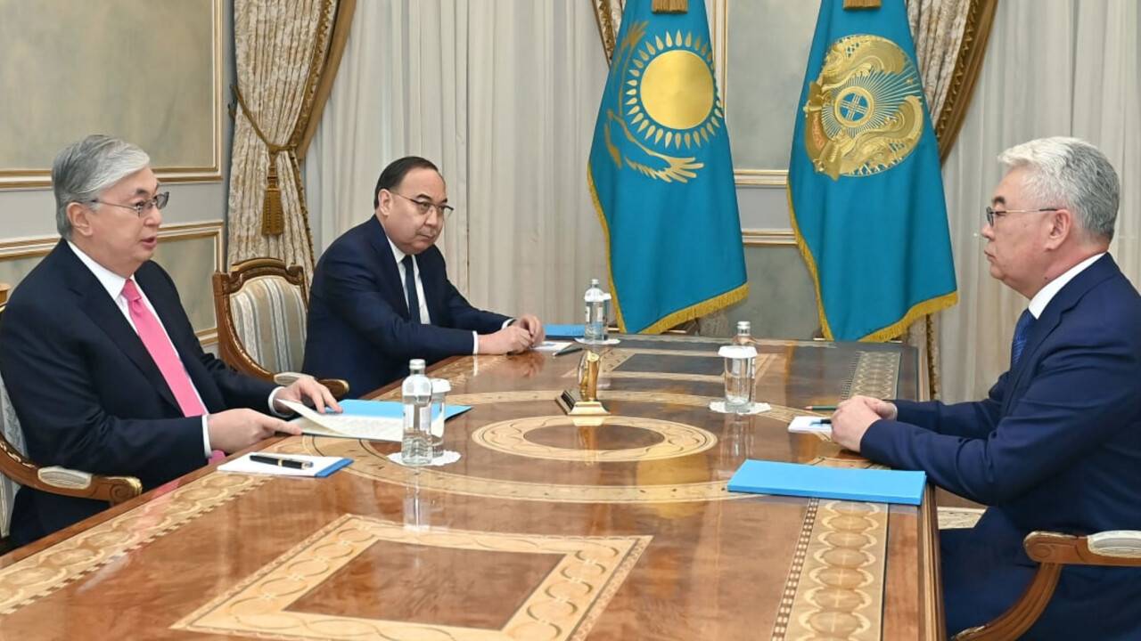 Касым-Жомарт Токаев принял вновь назначенных послов Казахстана