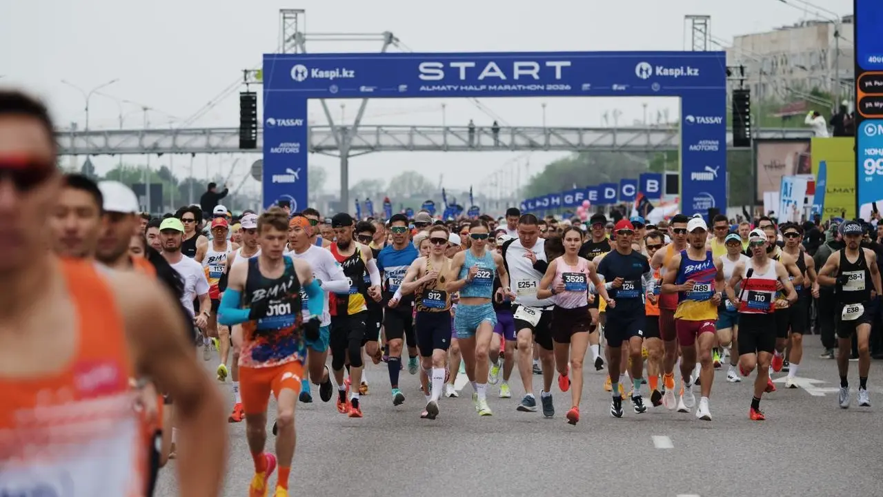 Almaty Half Marathon побил рекорд по числу иностранных участников