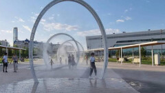 Новые фонтаны открыли в Нур-Султане