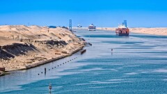 Контейнеровоз Ever Given, который в марте заблокировал движение судов, покинул Суэцкий канал