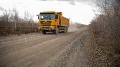 Из-за пыльной бури в Мангистауской области закрыли дорогу от села Шетпе до посёлка Жетыбай