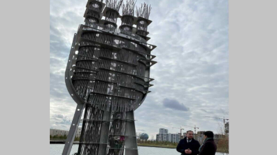В Нур-Султане открыли новый арт-объект, посвящённый донорам сердца