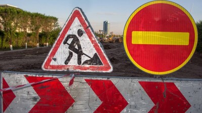 В Астане на неделю перекроют участок улицы Бейбитшилик