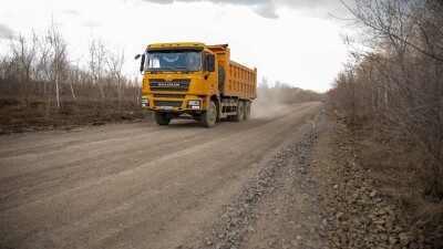 Из-за пыльной бури в Мангистауской области закрыли дорогу от села Шетпе до посёлка Жетыбай